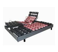 Sommier électrique excellence finition bois 2x70x190