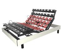 Sommier électrique excellence mono finition bois 140x190