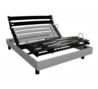 Sommier électrique first mono finition bois 120x190