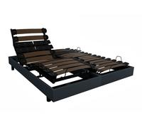 Sommier électrique optimum finition tissu 2x70x190