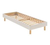 Sommier 90 x 200 Self Kit tisse sable blanc 0920