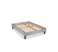 - Sommier en kit ERGOSTAR - Gris clair - 90x200 cm