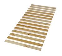 Idimex Sommier en pin massif 15 lattes sans cadre pour couchage 100 x 200 cm