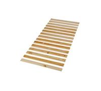 Sommier en pin massif 15 lattes sans cadre couchage 120x200 cm