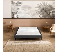 Sommier Epeda Nature Ferme - Chenillé Gris 140x200