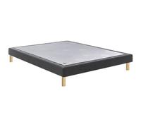 Sommier EPEDA NOYER 180x200 Jersey Gris Foncé.