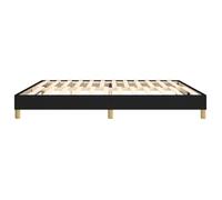 Sommier - ESTINK - 200x200 cm - Tissu 100% polyester - Noir - 2 places