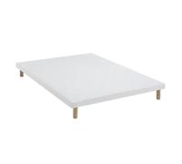 Sommier extra-plat tapissier blanc 7 cm Étoile - SOMEO 140x200 - Blanc - Garantie 5 ans - Someo
