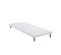 Sommier extra-plat tapissier blanc 7 cm Étoile - SOMEO 80x200 - Blanc - Garantie 5 ans - Someo