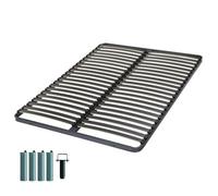 Sommier + jeu de pieds 140x190 C221 2x21 lattes
