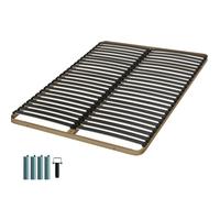 Sommier + jeu de pieds 160x200 C224 2x24 lattes