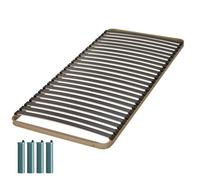 Sommier + jeu de pieds 70x190 C224 24 lattes
