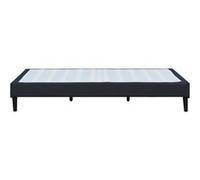 Sommier king of dreams 140x190 cm 2 hauteur 5.3 cm Noir G