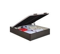 Sommier Lit Coffre Aurore - Wengé 140x190