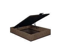 Sommier Lit Coffre Elite - Tramé Marron 160x200