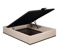 Sommier Lit Coffre Epeda Élite - Chenillé Lin 140x190