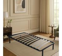 Sommier Metal 80x190 cm - 29 cm hauteur - 9 Larges Lattes de 12,5 cm - Solide et Confortable - CADRE A LATTE PATRICK