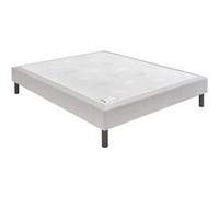 Sommier Nature confort médium 18 cm - gris souris 2x90x200