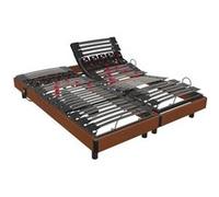 Sommier Electrique 2 x 70 x 190 Ensemble Pop Art Sigma 2x70x190 cerisier