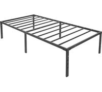 Sommier - Sommier plateforme - Pliable - Profil haut - Sommier à lattes - Fer - Pour matelas simple <100 cm - Capacité de charge 299 kg