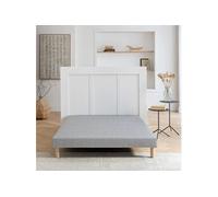 Sommier tapissier 13 cm Eveil 130x190 Gris Silex