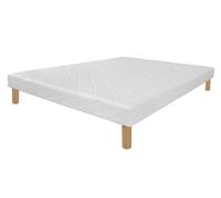 Sommier tapissier 14 lattes recouvertes eco 2x90x200