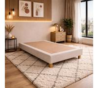 Sommier tapissier 160x200 beige