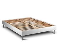 Sommier tapissier 180x200 cm Bois Blanc H14 cm