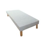 SOMMIER TAPISSIER 26 LATTES 80x200 épaisseur 20 cm + 4 PIEDS