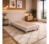 Sommier tapissier 90x190 beige