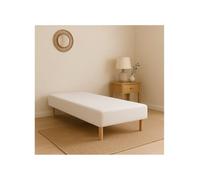 Sommier tapissier 90x190 Blanc