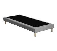 Sommier tapissier a lattes fixes couchage ferme soutien optimal 90 x 190 Gris chine Gris clair G