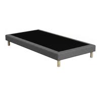 Sommier tapissier à lattes fixes couchage ferme soutien optimal 900 x 200 cm Sommier Gris Foncé