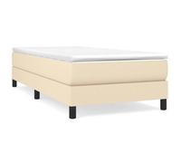 Sommier tapissier à ressorts - AKOZON - 90x200 cm - Tissu durable respirant - Lattes en contreplaqué - Pieds robustes
