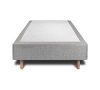 Sommier Tapissier Bouclette Gris 80x200 H35cm
