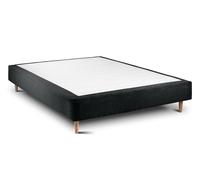 Sommier Tapissier Bouclette Noir 150x190 H35cm