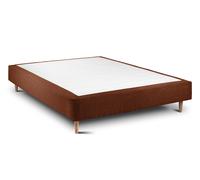 Sommier Tapissier Bouclette Terracotta 150x200 H35cm