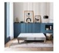Sommier tapissier bultex 180x200 cm hauteur 180 cm Blanc G