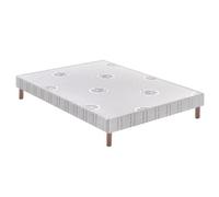 Sommier tapissier bultex confort ferme + pieds 120x200