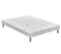 Sommier tapissier bultex confort ferme + pieds 160x200
