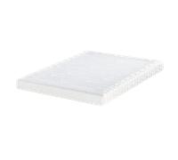 Sommier extra plat bultex confort medium 3 zones 90x190