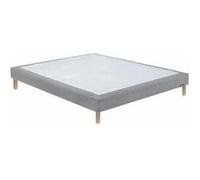 Sommier tapissier bultex medio confort medium morphologique 140x190 avec 2 sommiers G