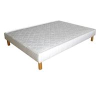 Sommier tapissier cuvette à ressorts 90x190