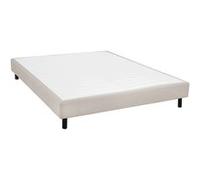 Sommier Tapissier Démontable 140x190cm 2x20 Lattes Gris Lin - TAPIKIT - ALTOBUY Beige G