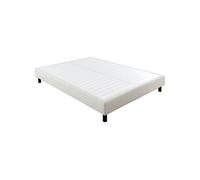 Sommier Tapissier Démontable 160x200cm bouclette crème - TAPIKIT - ALTOBUY