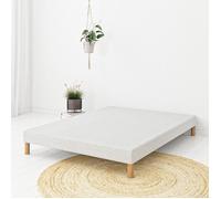 Sommier Tapissier - ELITE MATRESS COMPANY - FIRST - 160x200 cm - 12 lattes pin massif - Coutil anti-acariens
