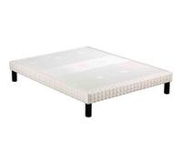 Sommier Tapissier Epeda Confort Medium 15 cm 160x190 Blanc, Blanc G