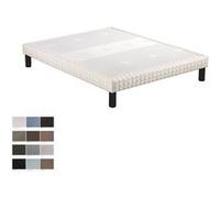 Sommier tapissier epeda confort medium 3 zones 80x200 Blanc, Blanc G