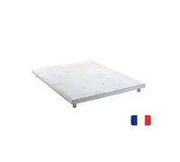 Sommier tapissier extra plat à lattes multiplis 120x190