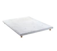 Sommier tapissier extra plat à lattes multiplis 90x190